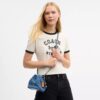 Faye Mini İpli Çanta, İmza Denim