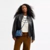 Faye Mini İpli Çanta, İmza Denim
