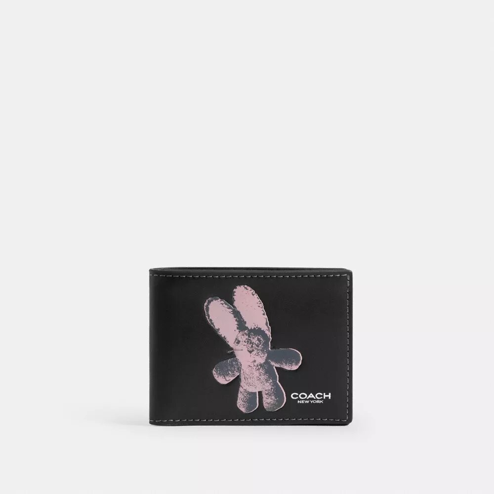 Floppy Grafikli İnce Cüzdan