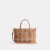 Gingham Desenli City Mini Tote Çanta