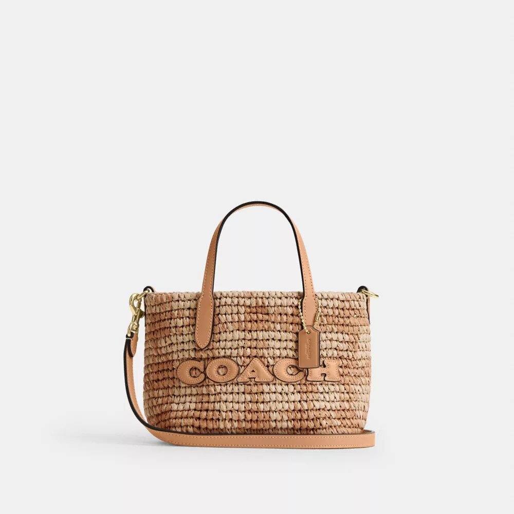 Gingham Desenli City Mini Tote Çanta