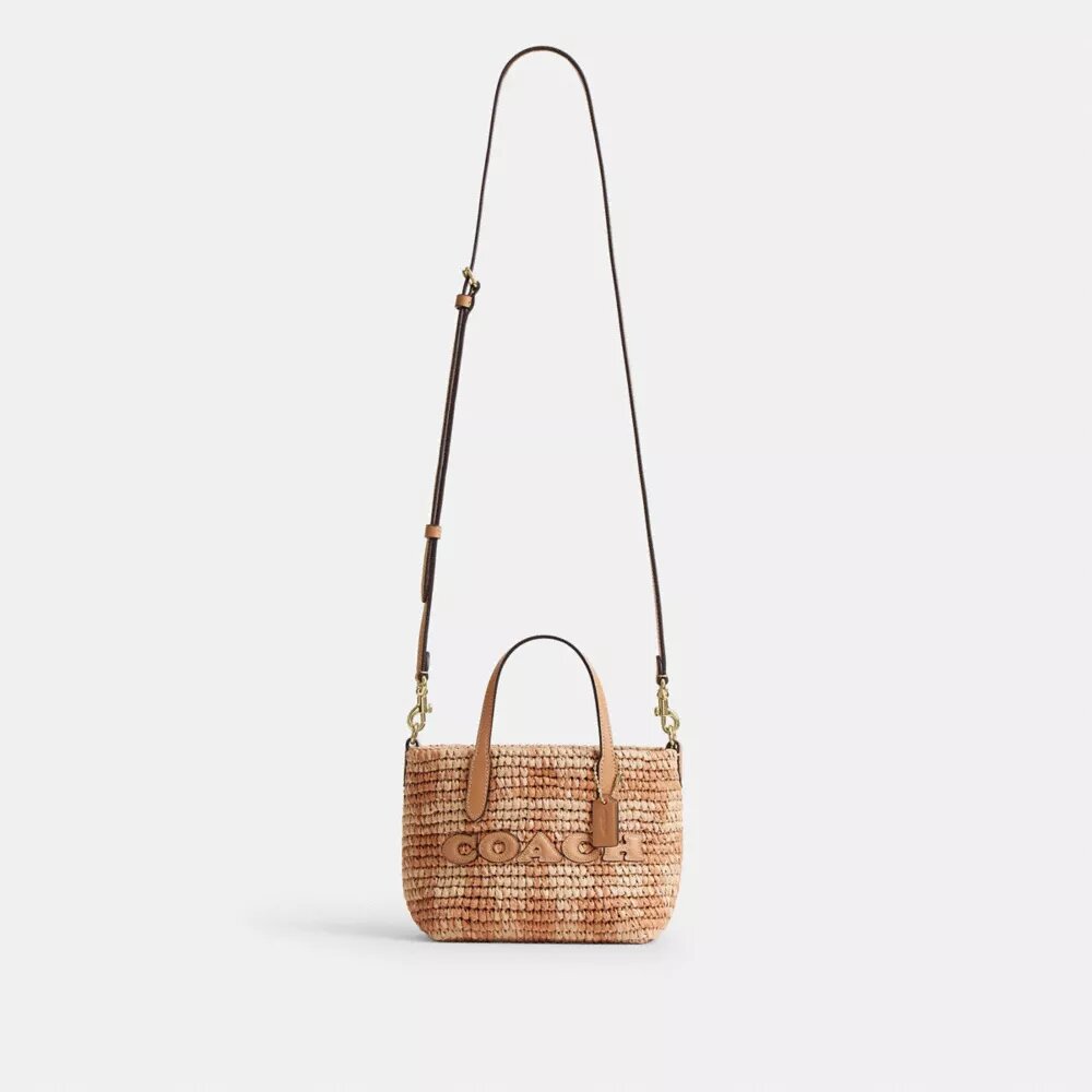 Gingham Desenli City Mini Tote Çanta