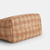 Gingham Desenli Şehir Tote Çantası