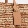 Gingham Desenli Şehir Tote Çantası