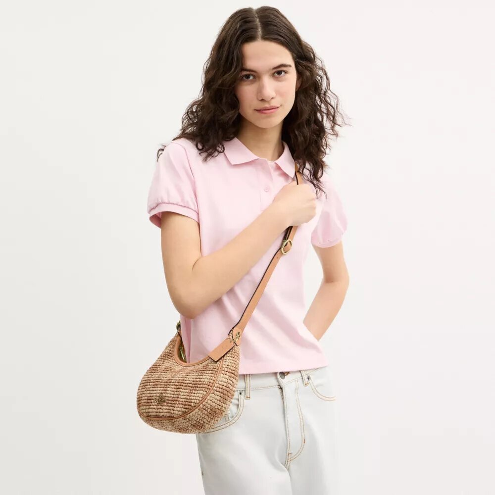 Gingham Desenli Emily Omuz Çantası