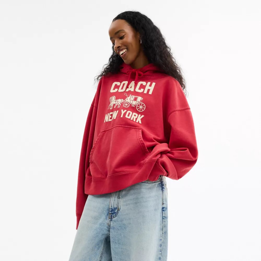 Horse and Carriage Kapüşonlu Sweatshirt