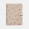 Çiçek Desenli Signature Canvas Defter