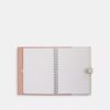 Çiçek Desenli Signature Canvas Defter