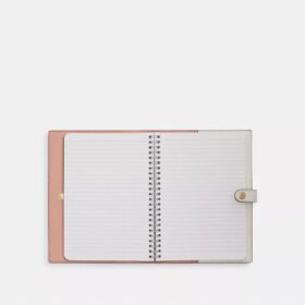 Çiçek Desenli Signature Canvas Defter