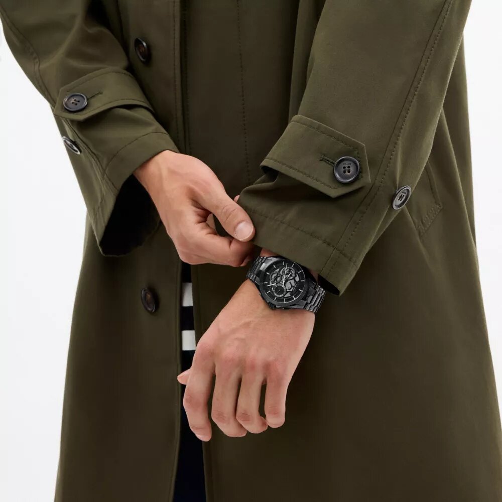 Jackson Kronograf Saat, 42 mm