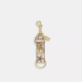 Kabuk Desenli Tetikli Çıtçıtlı Çanta Süsü