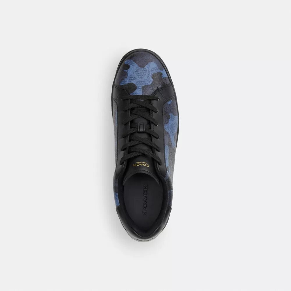 Kamuflaj Desenli Signature Canvas Bilekli Sneaker'lar