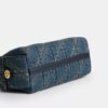 Kapitone Desenli Yenilenebilir Pamuklu Denimden Üretilmiş Pocket Juliet Çanta 30