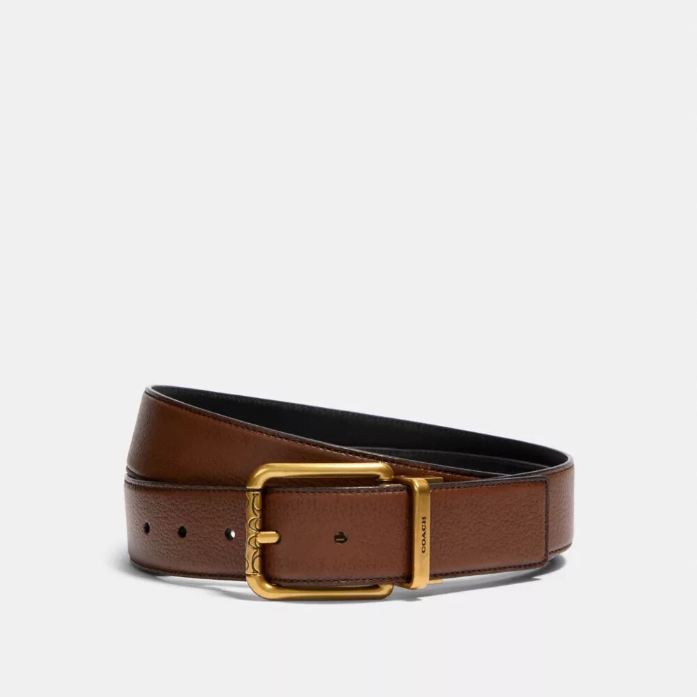 Kare Silindir Toka Ölçüye Göre Kesilmiş Çift Taraflı Kemer, 38 mm