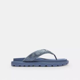 Kristal İmza Denim Brynn Parmak Arası Sandalet