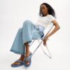 Kristal İmza Denim Brynn Parmak Arası Sandalet