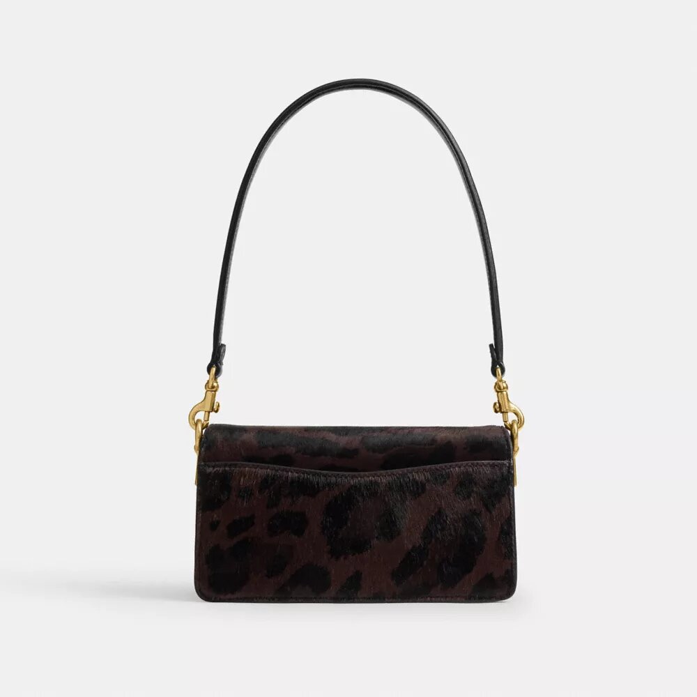 Leopar Desenli 20 inçlik Tabby Omuz Çantası (Haircalf)