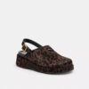 Leopar Desenli, Şekillendirilmiş C Platform Terlik