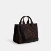Leopar Desenli Kargo Tote Çantası