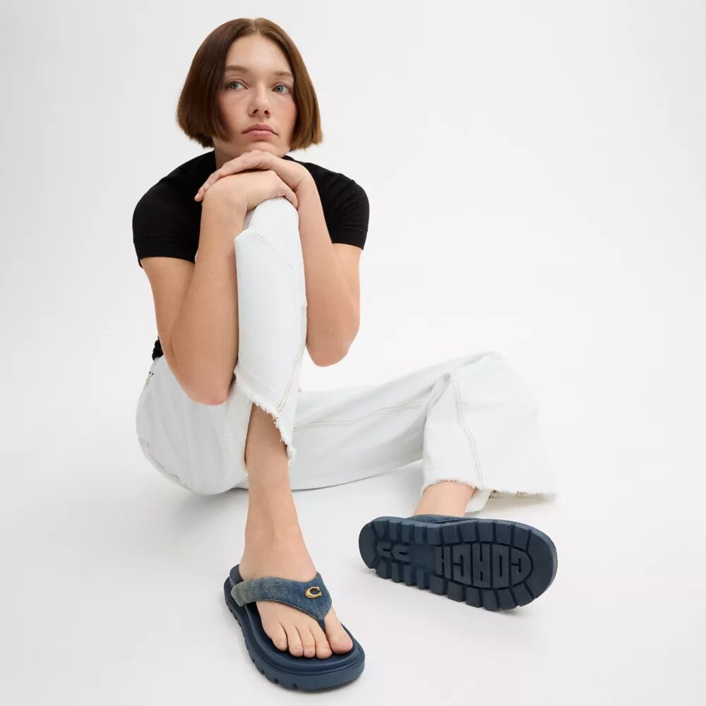 Loved Denim Brynn Parmak Arası Sandalet