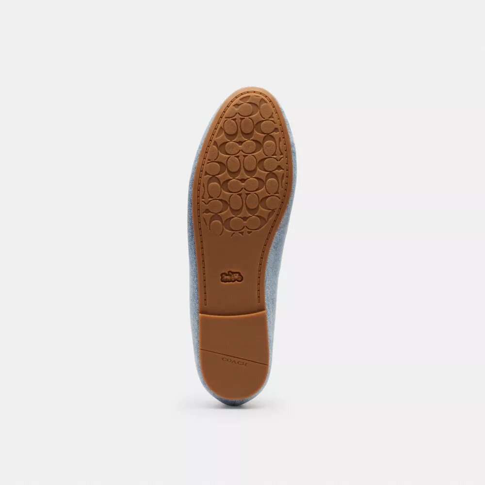 Loved Denim Çift Tokalı Mary Jane Ayakkabılar