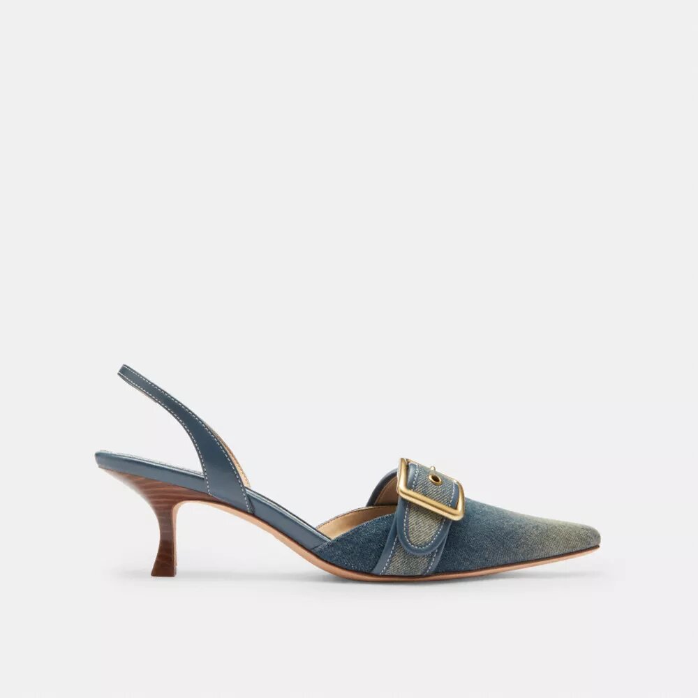 Loved Denim Margot Slingback Ayakkabılar