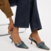 Loved Denim Margot Slingback Ayakkabılar