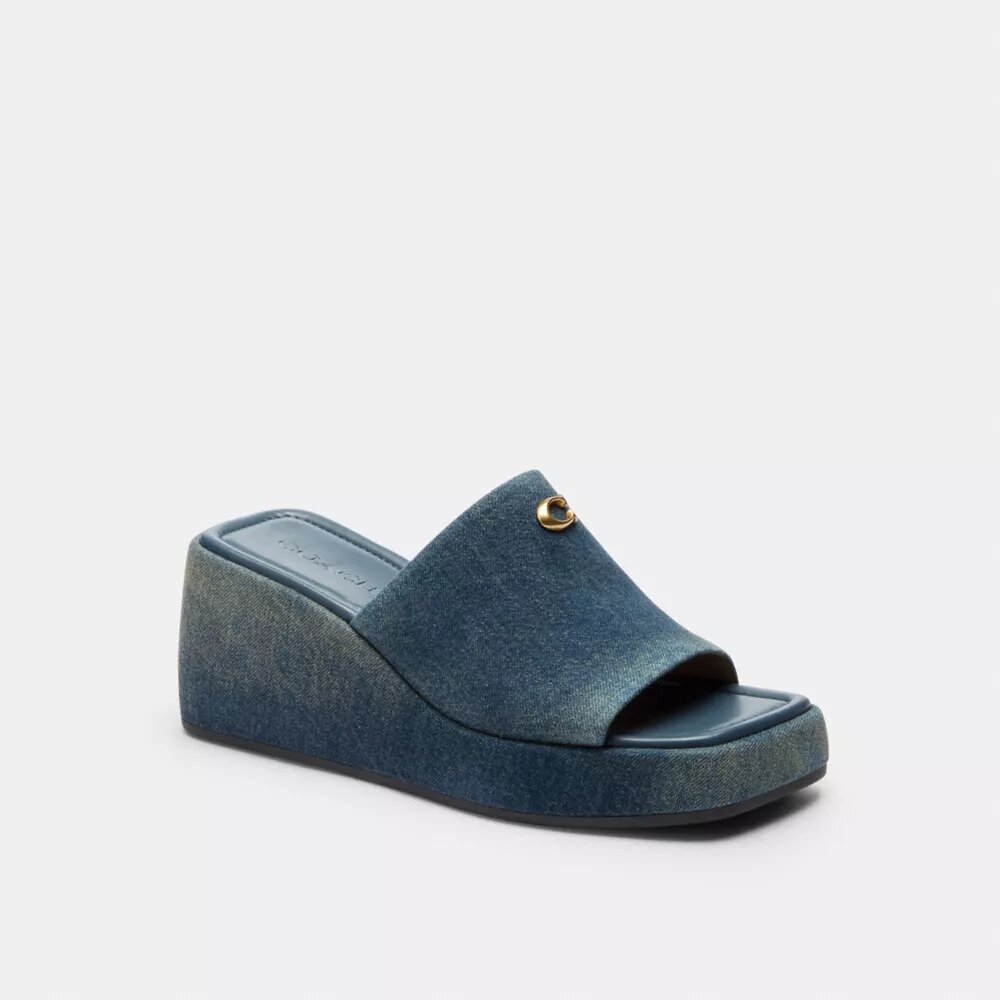 Loved Denim Marie Platform Sandaletler
