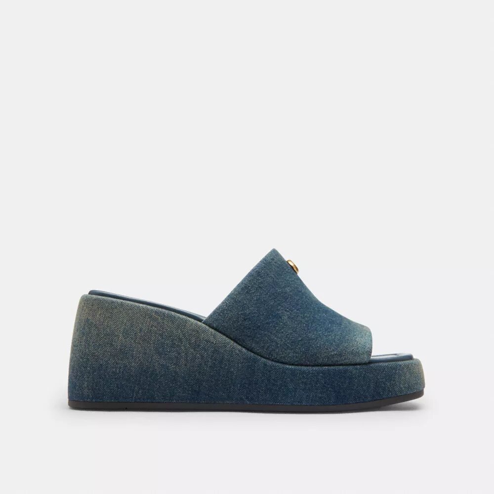 Loved Denim Marie Platform Sandaletler