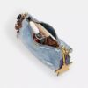 Loved Denim Teri Omuz Çantası, Süsler Detaylı
