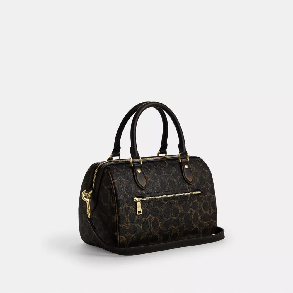 Loved Signature Canvas ve Süslemeli Rowan Satchel Çanta