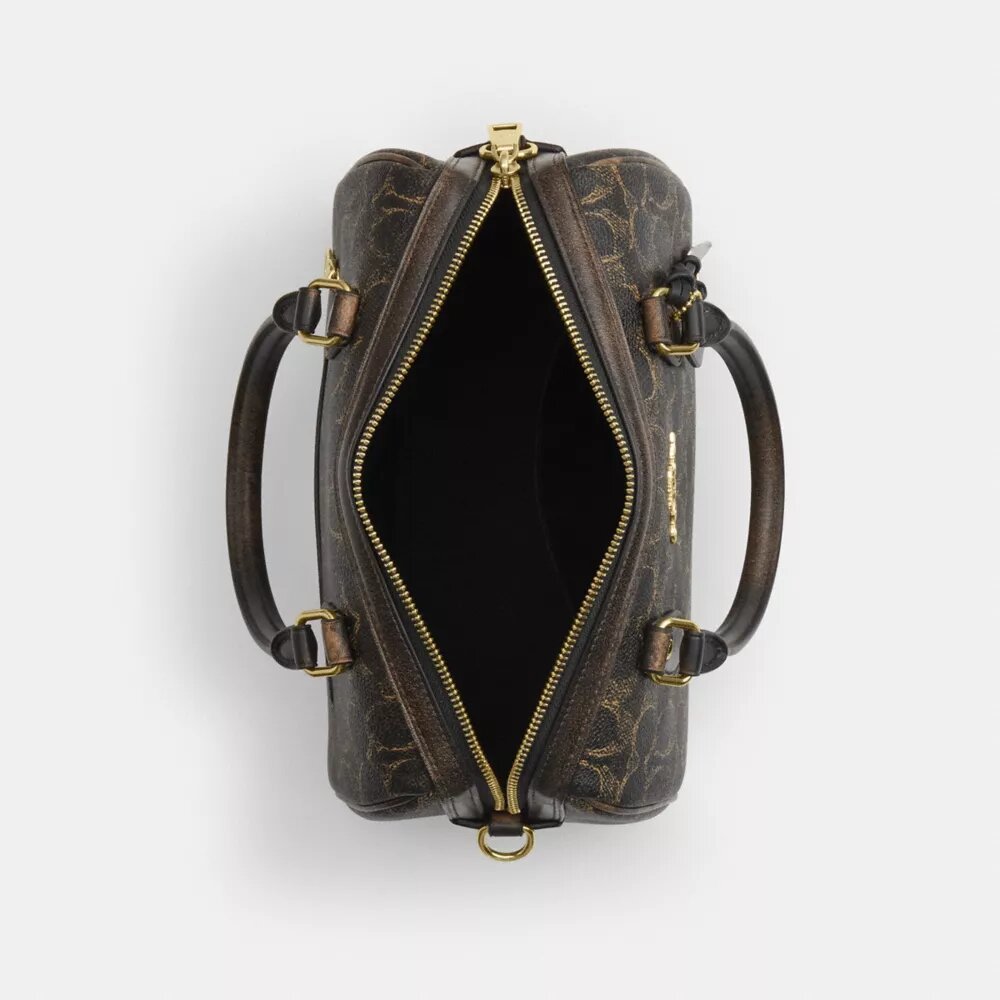 Loved Signature Canvas ve Süslemeli Rowan Satchel Çanta