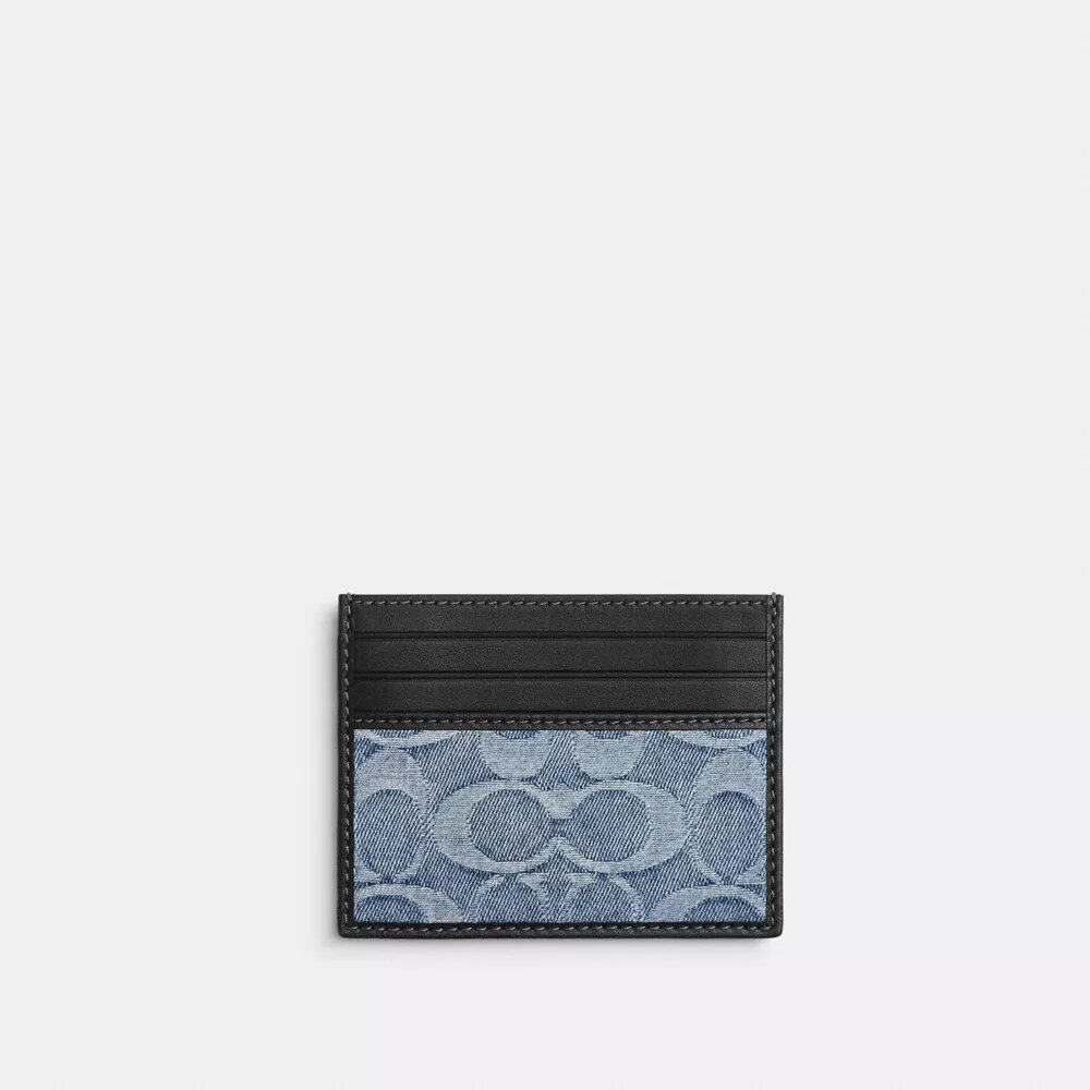 Loved Signature Denim'den İnce Kimlik Kartı Kılıfı
