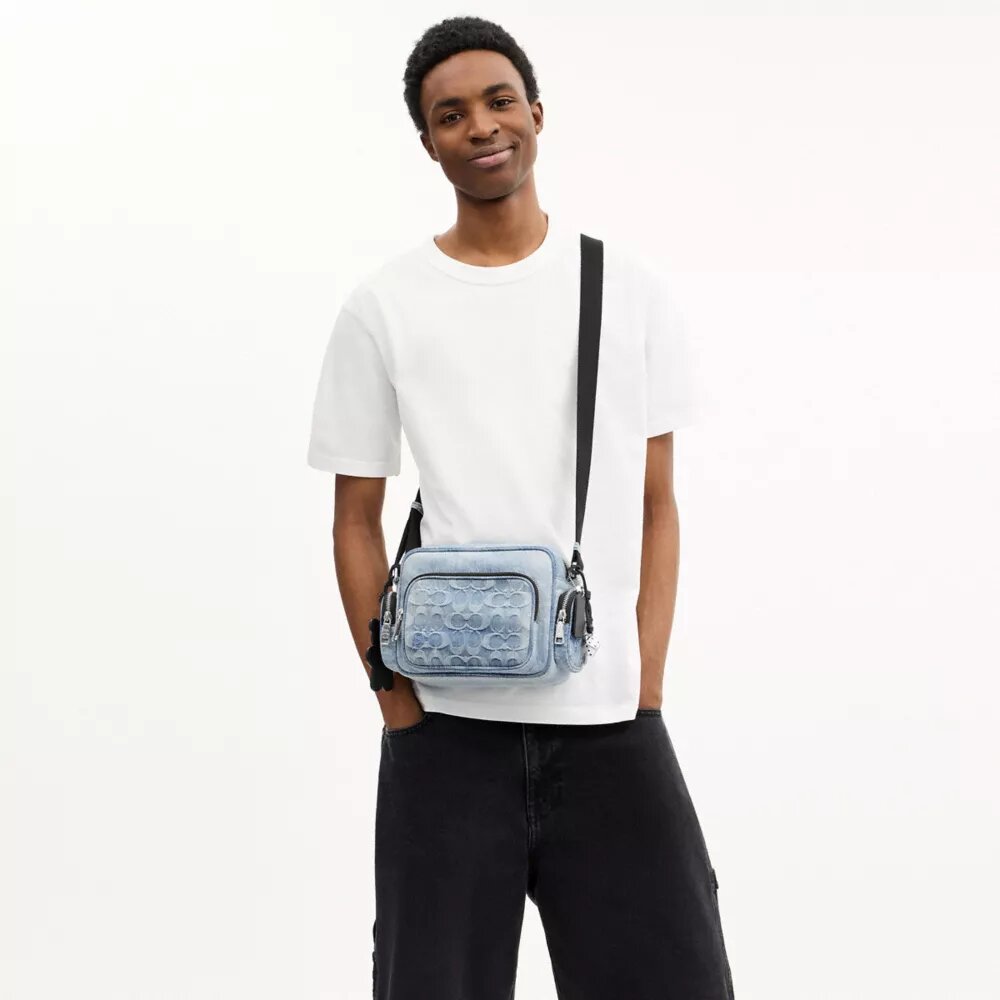 Loved Signature Denim Fletcher Çapraz Çanta