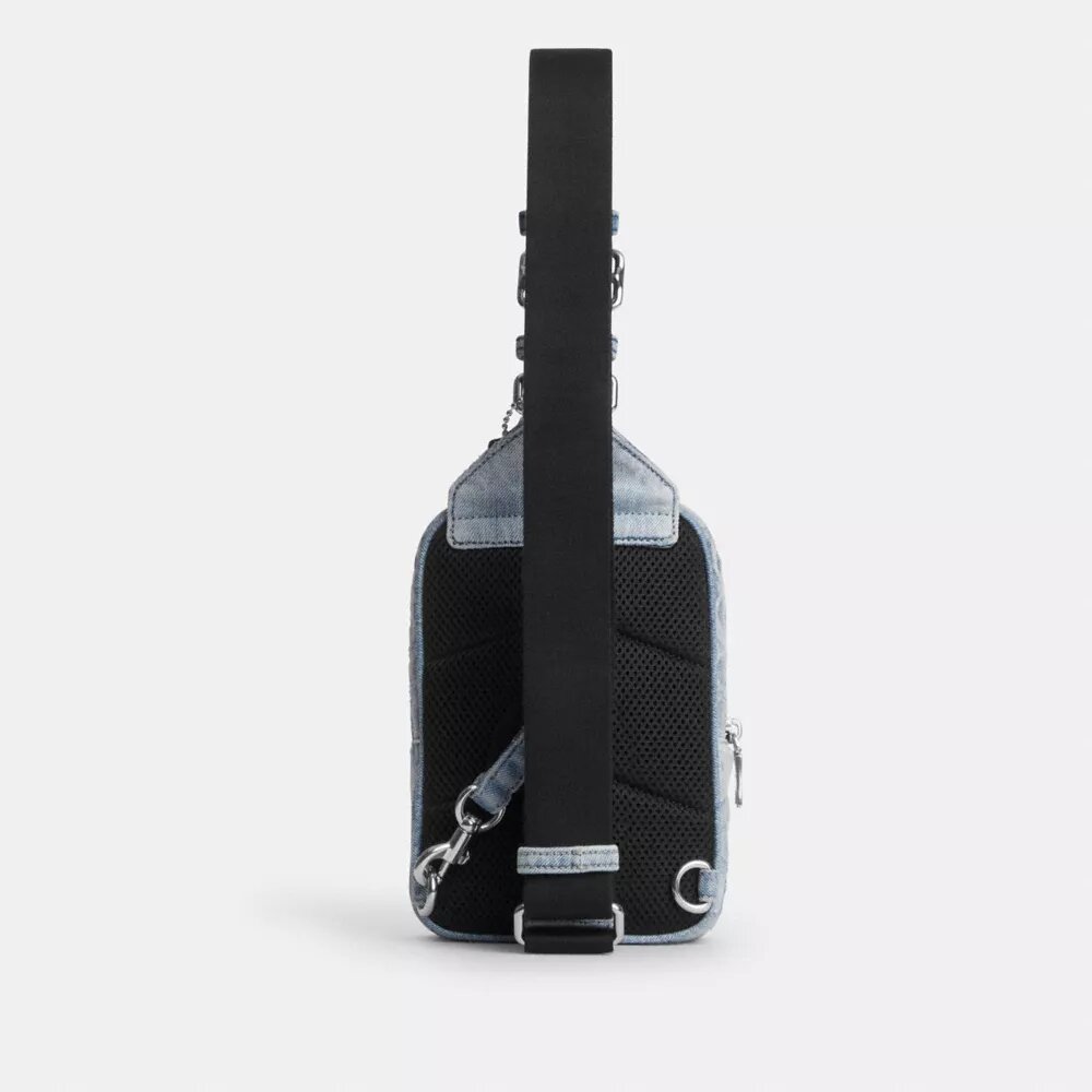 Loved Signature Denim Racer Sling Çanta