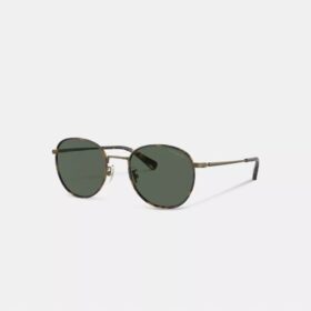 Metal Windsor Yuvarlak Güneş Gözlüğü