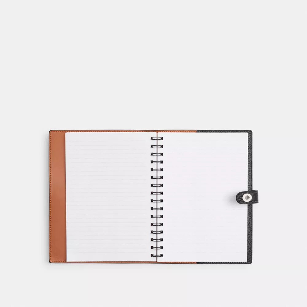 Mickey Mouse Desenli Yenilenebilir Deri Disney X Coach Defter