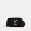 Mickey Mouse'lu Disney X Coach Charter İnce Çapraz Askılı Çanta