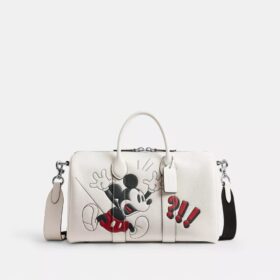Mickey Mouse'lu Disney X Coach Compass Çanta 35