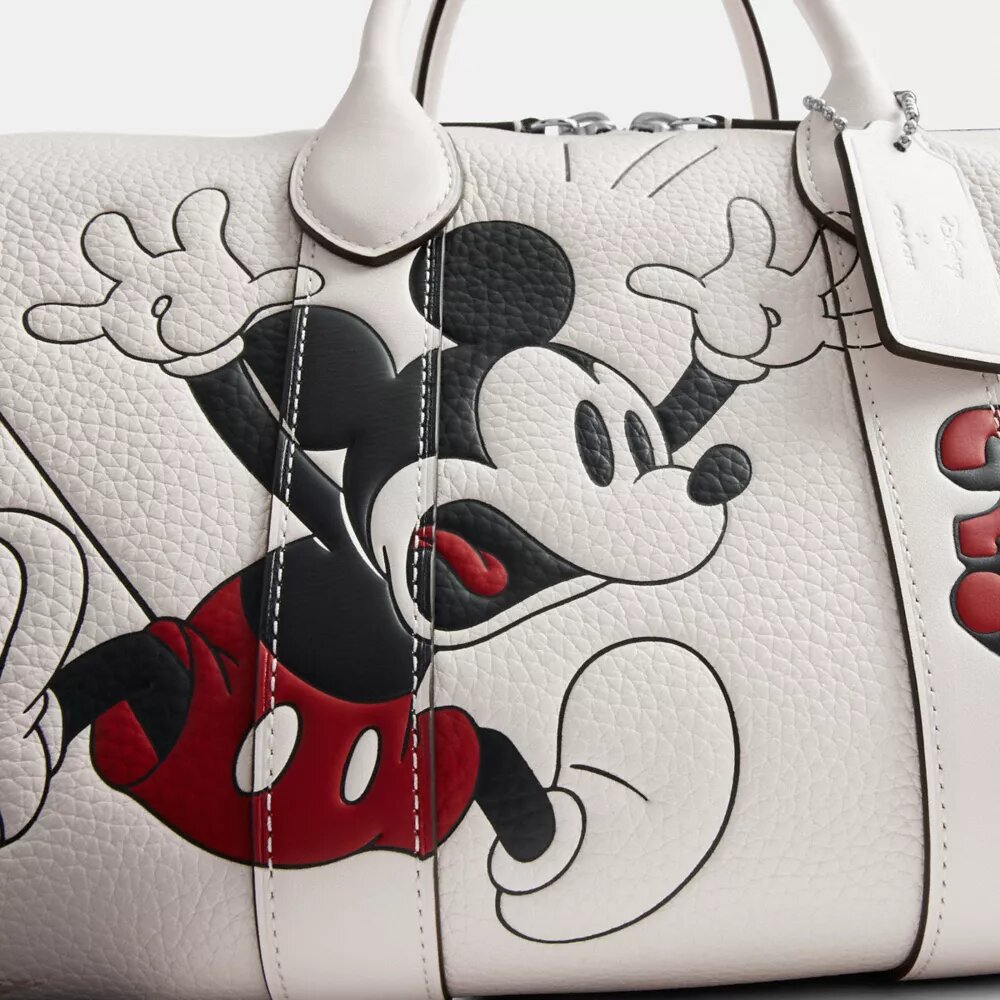 Mickey Mouse'lu Disney X Coach Compass Çanta 35