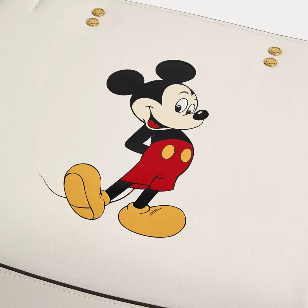 Mickey Mouse'lu Disney X Coach Rogue Çantalar 25
