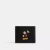 Mickey Mouse'lu Yenilenebilir Deriden Disney X Coach 3'ü 1 Arada Cüzdan