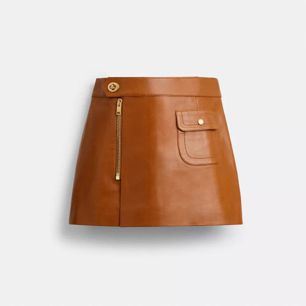 Mini Deri Heritage Etek