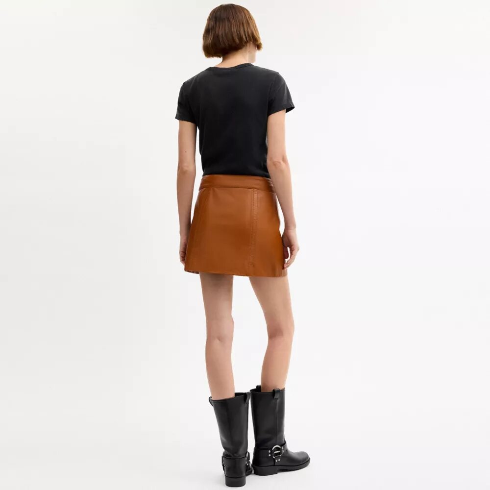Mini Deri Heritage Etek