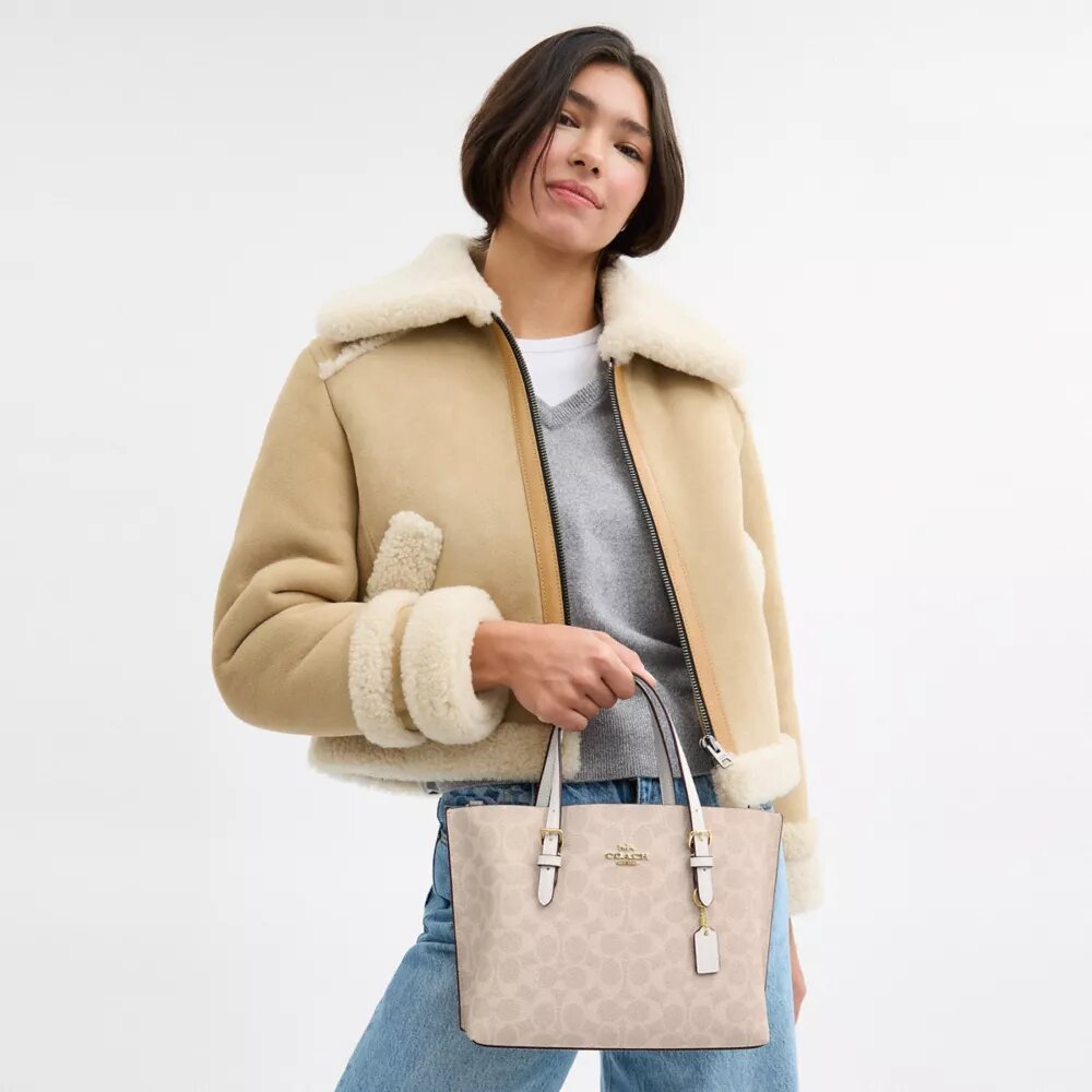 Mollie Tote Çantalar 25, Signature Canvas