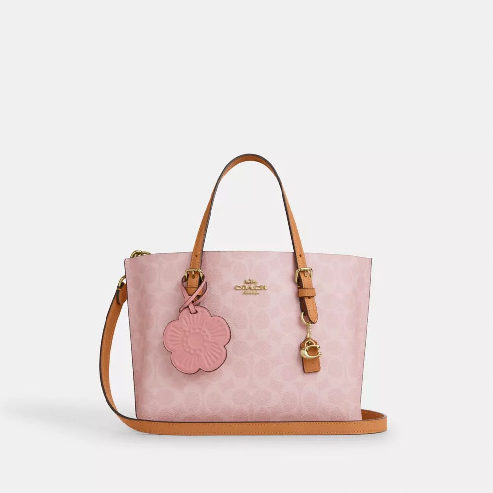 Mollie Tote Çantası 25 inç, Signature Canvas, Süsler