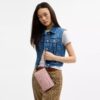 İmza Denim Çift Fermuarlı Cüzdan