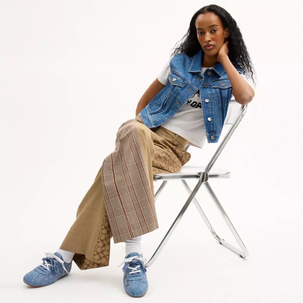 İmza Denimden Yumuşak Sneaker'lar