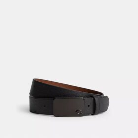 İmza Plakalı Toka ile Ölçüye Göre Kesilen Çift Taraflı Kemer, 38 mm