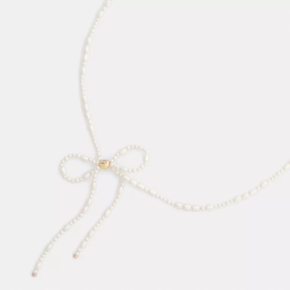 İnci Fiyonklu Choker Kolye